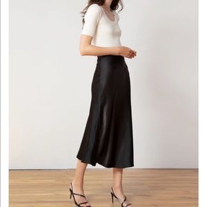 Zara Satin Skirt